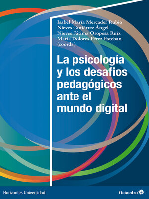 cover image of La psicología y los desafíos pedagógicos ante el mundo digital